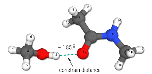 methanol-acetamide complex